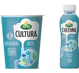 Arla launches Cultura range to boost UK gut health market