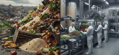 Food loss and waste contrasted with industrial solutions for reducing hunger